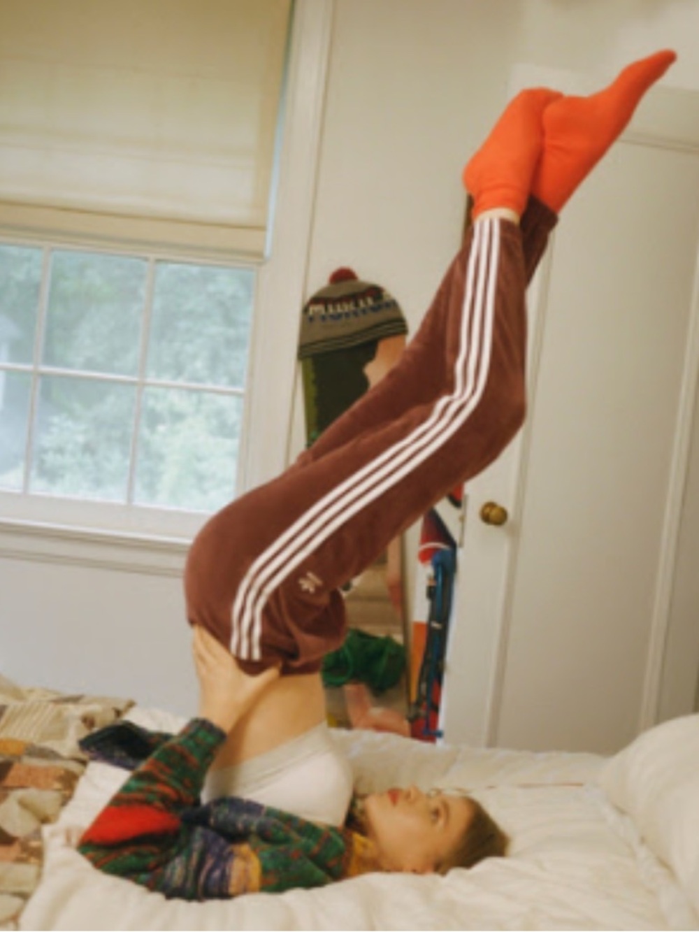 Adidas Velvet 3 Stripes Track Pant
